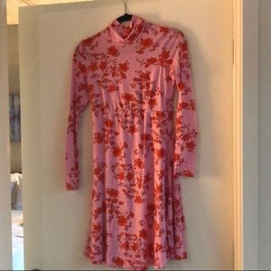 ASOS maternity turtleneck long sleeve dress